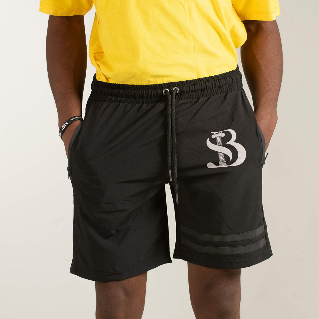 SolidBody Black Men Comfy short